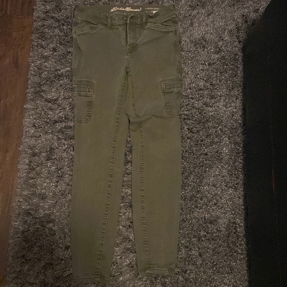 Eddie Bauer Green Cargo Pants